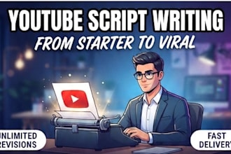 write engaging youtube scripts for your channel