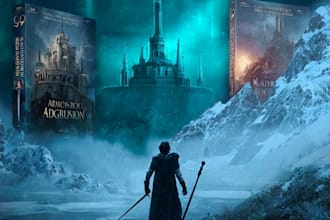 illustrate character art or fantasy book cover illustration