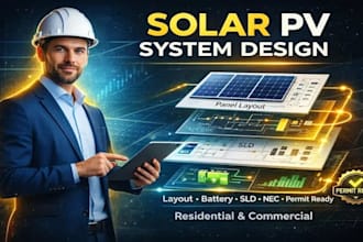 do electrical drawings and nec compliant solar pv design hvac solution sld panel