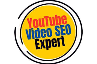 do youtube channel SEO and video optimization for top ranking on search result