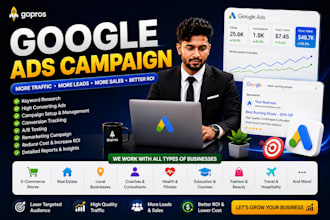 setup and optimize google ads ppc campaign for leads