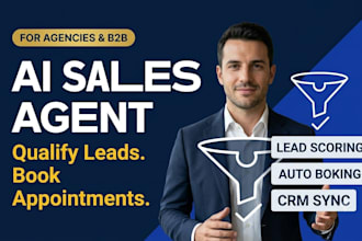 build an ai sales agent that qualifies leads and books appointments