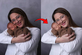 do professional photo retouching, skin retouching and photo editing