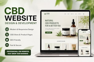 design and build shopify cbd websites and stores