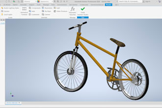 create professional 3d cad models in autodesk inventor