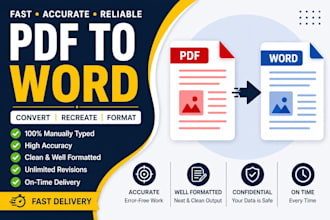 do accurate PDF to word conversion