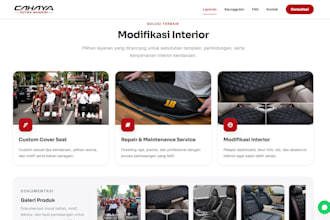 build a responsive company profile website