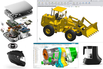3d product cad design model for  3d printing mechanical industrial part stl file