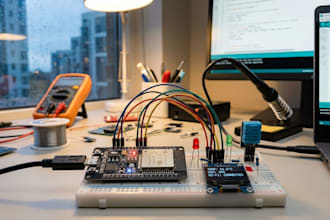 program esp32, arduino, stm32 and nrf52 for iot and wireless devices