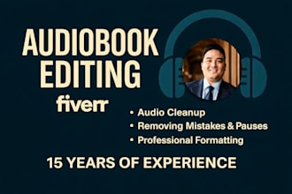 edit and master your audiobook