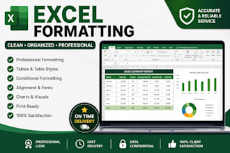 professionally format excel spreadsheets