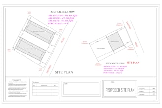draw site plan, plot plan and property map very fast