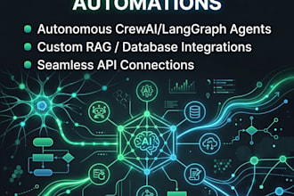 build autonomous ai agents and integrations for your business