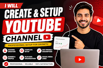create and setup channel with basic SEO