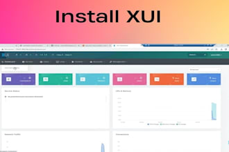 setup iptv panel, xui one, nxt, xtream ui, streamcreed in your server