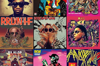 design a professional album cover for your single, ep or album