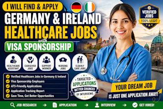 search and apply germany and ireland healthcare jobs with visa sponsorship