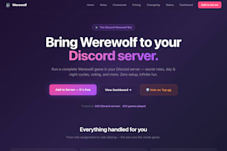 professional custom website or landing page