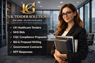 write winning UK healthcare tenders, nhs bids and cqc compliant proposals