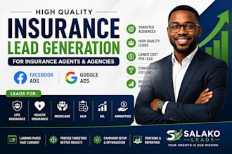 generate life, health, medicare, aca, iul, and annuity insurance leads