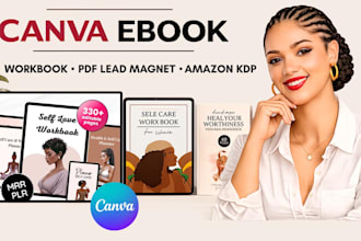 canva ebook design canva ebook workbook ebook design pdf lead magnet amazon kpd