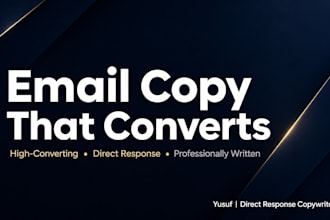write high converting email marketing copy that drives sales