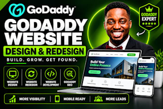 design godaddy website redesign godaddy website design godaddy online store seo