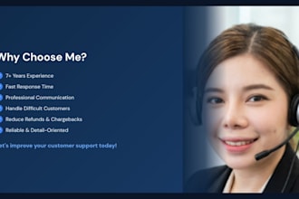 reduce refunds, prevent chargebacks, and provide professional customer support