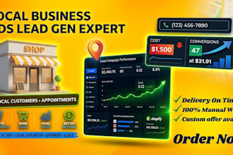 run meta ads for local business lead generation