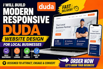 do duda modern responsive website design for local businesses duda website