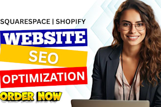 revamp edit optimize your squarespace shopify onpage ai seo