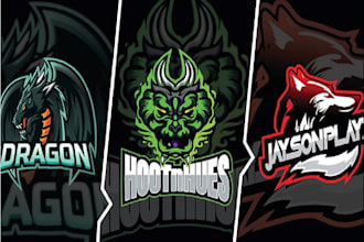 create a modern business, cartoonish, and mascot logo design