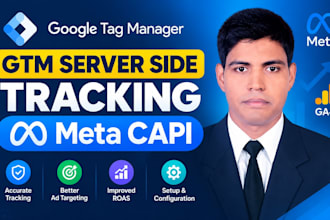 set up GTM server side tracking with meta capi