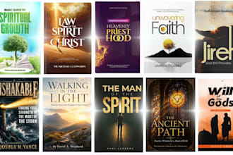 design a christian book cover design