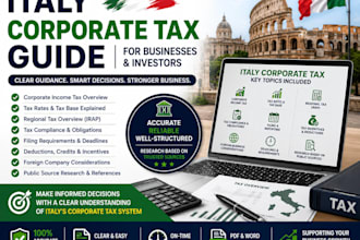 prepare an italy corporate tax guide for businesses and investors