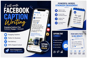 write engaging facebook captions for your business