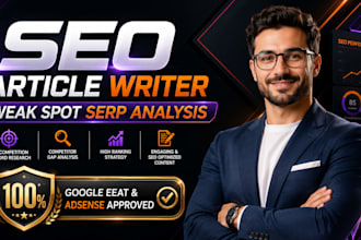 find SEO weak spots and write high ranking articles