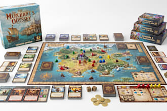 design professional board game card art board art area card game box