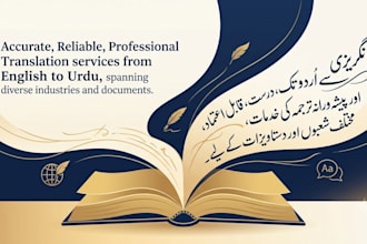 proofread and edit urdu books with native level accuracy
