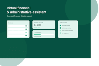 asistencia administrativa y financiera virtual