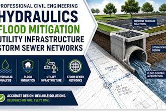 do hydraulics, flood mitigation, utility infrastructure, storm sewer networks