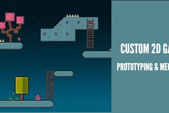 be your unity game developer for 2d game prototyping