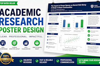 design an academic conference research poster presentation