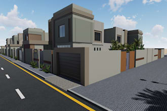 do interior design, 3d render for house, kitchen, restaurants, coffee shop