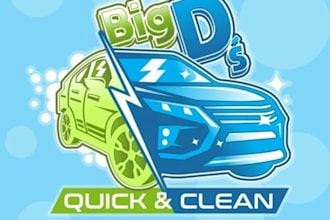 design an outstanding automotive, auto detailing, car wash, and car care logo