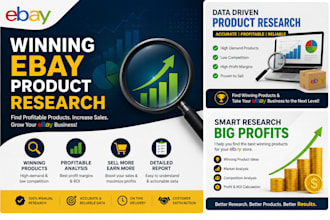 do professional ebay product research