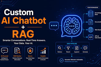 a custom ai chatbot using gpt, rag, and llm integration