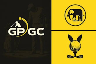 do professional minimalist golf club logo