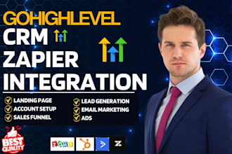 automate gohighlevel hubspot zoho active campaign zendesk zapier integration