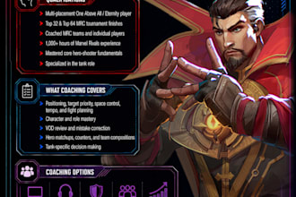 coaching you as a top 500 oaa marvel rivals player